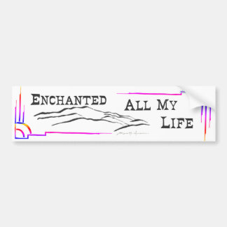 SANTA FE MTNS BUMPER STICKER studio miiri バンパーステッカー