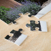 Santa Fe New Mexico.クリスマスグリーティング ジグソーパズル (側面)