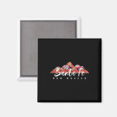 Santa Fe New Mexico Family Travel Hiking Camping S マグネット (正面/裏面)