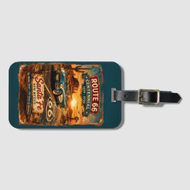 Santa Fe Route 66 Centennial Sunset   ラゲッジタグ