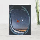 Santa.Folded Greeting Card カード (正面)