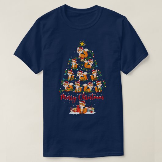 Santa For Christmas Tに一致する動物愛好家クリスマスの情報 Tシャツ (デザイン正面)