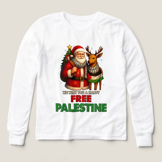 Santa for Palestine – Christmas Peace (デザイン正面)