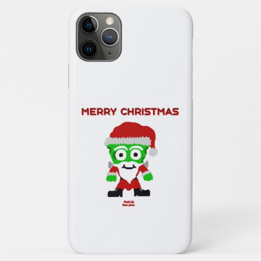 Santa FrankenCheese Apple iPhone 11 Pro Maxケース Case-Mate iPhoneケース (裏面)