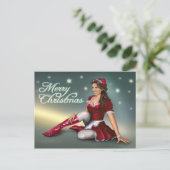 Santa Girl シーズンポストカード (スタンド正面)