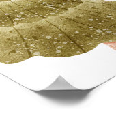 Santa Girl Boy Holiday Baby Shower   ポスター (角)