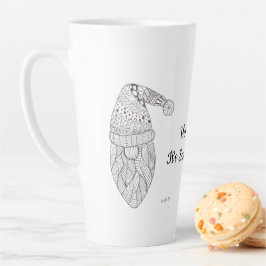 Santa Gnome Holiday Mug カフェラテマグ