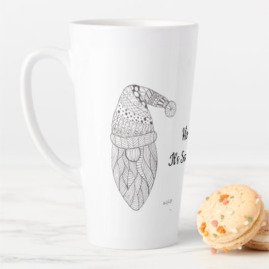 Santa Gnome Holiday Mug カフェラテマグ (インサイチュ)