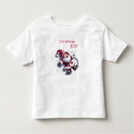 Santa Gnome Snow Angels - Christmas Joy! トドラーTシャツ