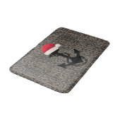 SANTA HATエレガント航海のとの素敵ないかり | バスマット (アングル)