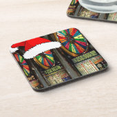 Santa Hatスロットマシン コースター (左側)