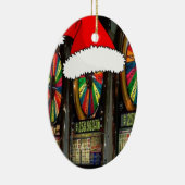 Santa Hatスロットマシン セラミックオーナメント (右)