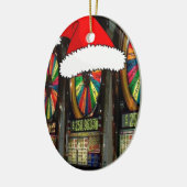 Santa Hatスロットマシン セラミックオーナメント (左)