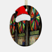 Santa Hatスロットマシン セラミックオーナメント (右)