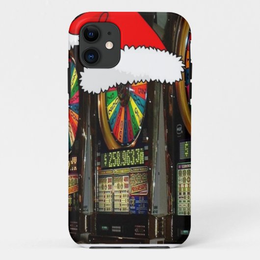 Santa Hatスロットマシン Case-Mate iPhoneケース (裏面)