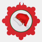 Santa hat オーナメントカード (正面)