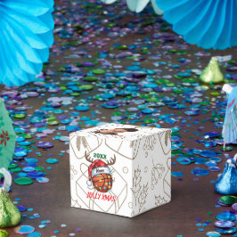  Santa Hat Basketball Reindeer Christmas Fun Sport フェイバーボックス