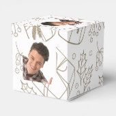 Santa Hat Basketball Reindeer Christmas Fun Sport フェイバーボックス (裏面サイド)