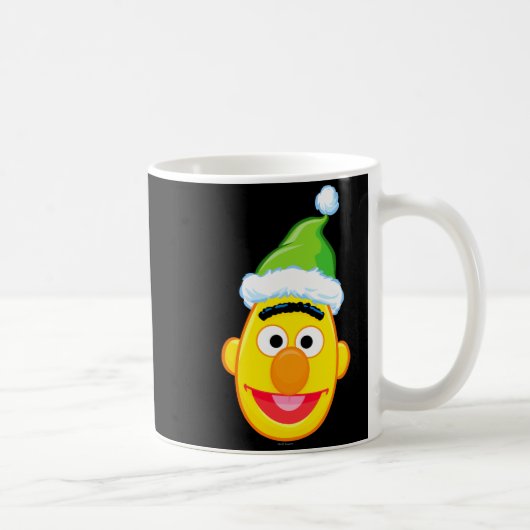 Santa Hat Bert コーヒーマグカップ (右)