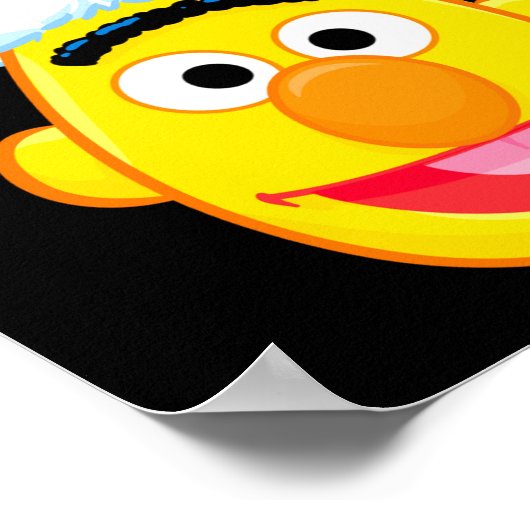 Santa Hat Bert  ポスター (角)