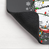 Santa Hat Christmas Baseball Player Srts For Men B マウスパッド (コーナー)