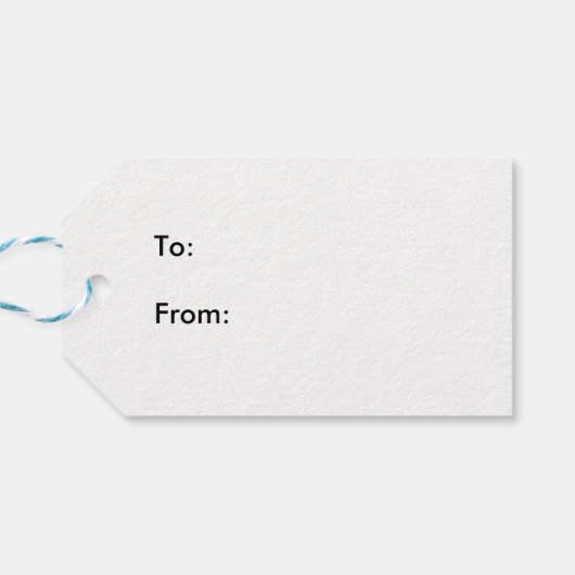 Santa Hat Giftラベル ギフトタグ (裏面横)