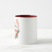 Santa Hat Merry Christmas Coffee Mug マグカップ (中央)