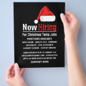 Santa Hat, Season 広告 Recruitment's チラシ (手)