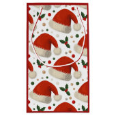 Santa Hats スモールペーパーバッグ (裏面)