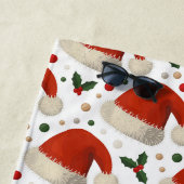 Santa Hats ビーチタオル (インサイチュ)