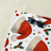 Santa Hats ビーチタオル (インサイチュ)