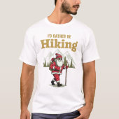 Santa Hiking Tシャツ (正面)