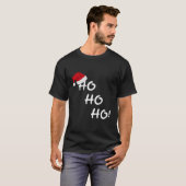 Santa Ho Ho Ho Tシャツ (正面フル)