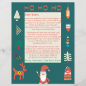Santa Ho Ho Nordic Santaからの手紙 (正面)