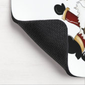 Santa HO HO Tシャツとギフト マウスパッド (コーナー)