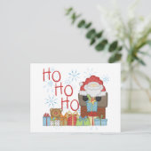 Santa Ho Ho Tシャツ&ギフト シーズンポストカード (スタンド正面)
