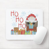 Santa Ho Ho Tシャツ&ギフト マウスパッド (マウス)