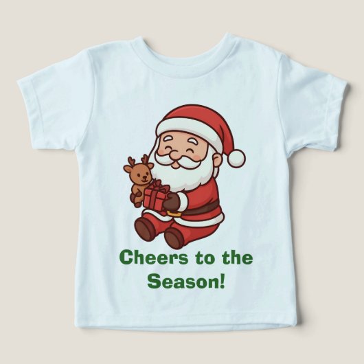 Santa Holding Reindeer Toy (デザイン正面)