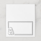 Santa Holiday プレイスカード (外部開封)