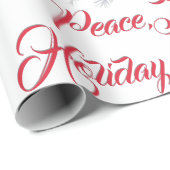 Santa Holiday Blessings Flat Card ラッピングペーパー (ロールコーナー)