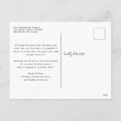 Santa How About a Do Over 2020 Christmas Photo シーズンポストカード (裏面)