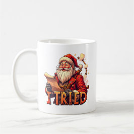 Santa I tried Mug コーヒーマグカップ