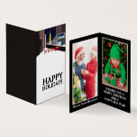 Santa In New York，家族写真クリスマスカード 名刺<br><div class="desc">Santa In New York，家族写真クリスマスカードby The Business Card Store.これらのカードは、あなたの平均的なクリスマスカードに代わる賢くて安い方法である。このホリデーシーズンに家族や友人に手渡すだけ。</div>