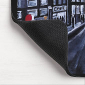 Santa in Paris Painting by Alfred Fox マウスパッド (コーナー)