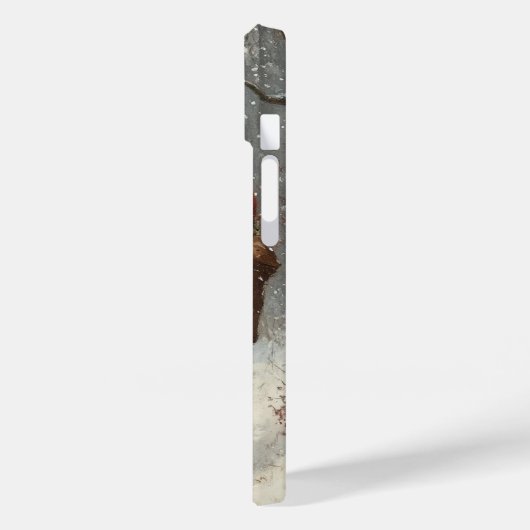 Santa iPhone 14ケース Case-Mate iPhoneケース (裏面 / 左)