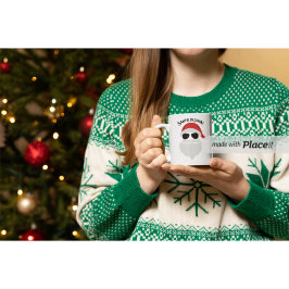 Santa is back マグカップ