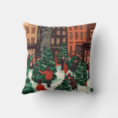 Santa is coming クッション (裏面)