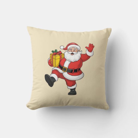 Santa is coming クッション (正面)