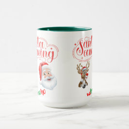 Santa is Coming  マグカップ