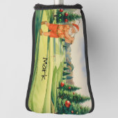 Santa is golfing Hawaii Shirt ゴルフヘッドカバー (回転90)